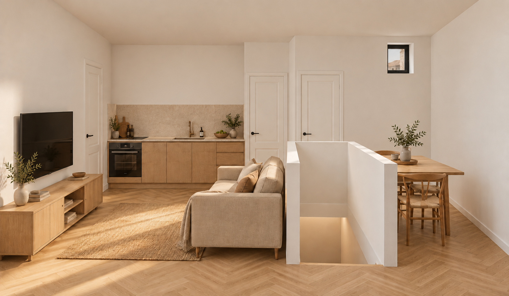 Appartement Grote Appelstijger 4 woonkamer